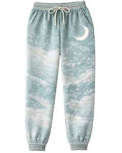 Ensemble sweat-shirt et jogging personnalisé vert menthe imprimé pour femme, en molleton doux, ensemble décontracté, sweat-shirt et pantalon, vêtements d'hiver - Product Image 2