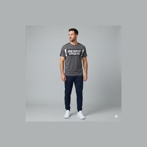 Nouveauté : T-shirt homme à manches courtes, tendance, nouvelle qualité, polyester et coton, avec livraison et expédition. - Product Image 4