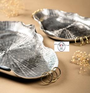 Plateaux de service en métal pour aliments et chocolat, articles de table les plus vendus, ustensiles de cuisine, plateaux pour la maison, en provenance d'Inde - Product Image 3