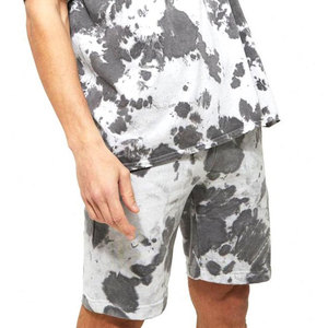 Pantalones Cortos de Alta Calidad en Color Liso con Lavado Ácido, Pantalones Cortos Deportivos Casuales para Hombre en Color Liso con Lavado Ácido - Product Image 3