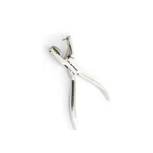 Alicates perforadores profesionales para diques de goma con 5 opciones de orificios de diferentes tamaños, herramienta dental de acero inoxidable de primera calidad para diques de goma - Product Image 1