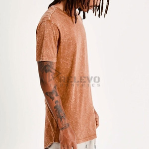 เสื้อยืดฤดูร้อนแบบกำหนดเอง เสื้อยืดลายฟอกสี เสื้อยืดเปล่าขายส่ง เสื้อยืดฟอกสีแบบดิสเทรสคุณภาพสูง เสื้อยืดผู้ชายแบบสั่งทำพิเศษ - Product Image 4