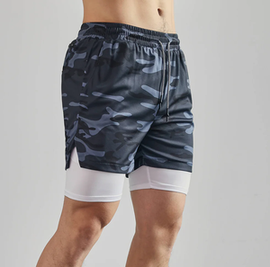 Pantalones Cortos Deportivos Personalizados al por Mayor para Hombre, Pantalones Cortos para Entrenamiento, Correr, Tallas Grandes, Pantalones Cortos para Hombre 2026 en Venta - Product Image 4