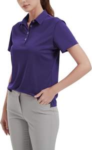 Polo de Golf de Secado Rápido para Mujer, Personalizado, Nuevo Diseño de Polo para Mujer, Alta Calidad, Multicolor, a un Precio Razonable - Product Image 3