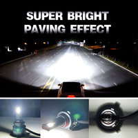 Ampoules de phares LED H11 Canbus sans erreur, super lumineuses 6000K blanc, kit de conversion pour feux de brouillard de voiture 12V, vente en gros