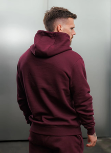 Sweat à capuche ample en molleton pour homme, style streetwear, en polyester/coton écologique, idéal pour la gym et l'automne - Product Image 2