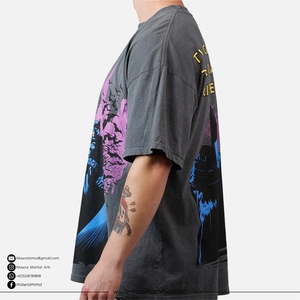 T-shirt Oversize Unisexe en Coton Lourd 100% Personnalisable avec Logo, Impression DTF, Coupe Boxy Streetwear, Épaules Tombantes, Anti-Plis, Idéal Été - Product Image 2
