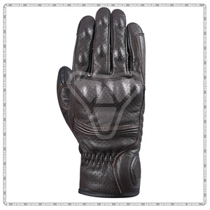 Guantes de cuero personalizados unisex para motocicleta, guantes protectores de invierno para montar en moto y motocross con pantalla táctil - Product Image 2