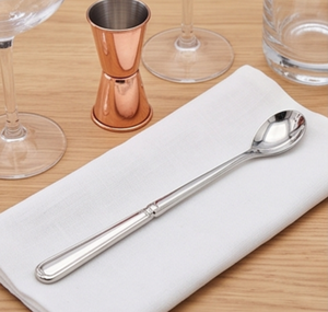 Agitateur à cocktail élégant en acier inoxydable, cuillère de bar minimaliste pour mélanger les cocktails, outil de bar durable - Product Image 5