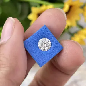 עגול CVD Loose יהלומי IGI מוסמך עגול יהלומי מעבדה טבעת זהב לבן יהלום עגול חתונה טבעת