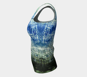 Débardeur de musculation personnalisé pour homme, coupe ajustée, col rond, logo imprimé - Product Image 3