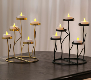 Metal <b>Candle</b> <b>Holders</b> For Home Decoration Crystal <b>Candle</b> <b>Holder</b> Wedding <b>Candle</b> <b>Holder</b> - Product Image 2