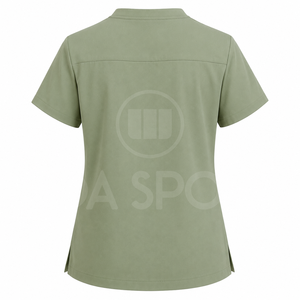 Pantalon cargo en polaire polyester personnalisé pour uniformes médicaux, avec cordon de serrage – Fabricant d'uniformes professionnels pour le secteur de la santé - Product Image 3