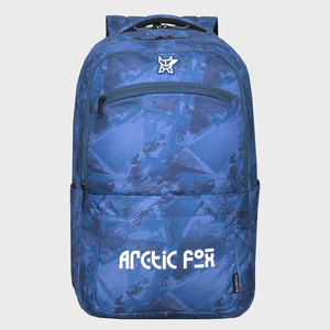 Sac à dos minimaliste Arctic Fox Rust pour ordinateur portable, léger, en nylon et polyester, avec fermeture éclair, pour le bureau, les voyages et les activités de plein air - Denim foncé - Product Image 1