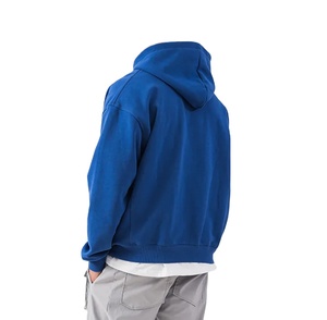 เสื้อฮู้ดผ้าคอตตอนพิมพ์ลายแบบรูดซิปไซส์ใหญ่พิเศษโลโก้กำหนดเอง2026 - Product Image 5
