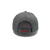 Casquette de baseball formelle structurée à 6 panneaux de haute qualité, design de logo personnalisé, 100 % polyester durable, unisexe, article de marque
