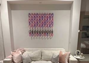 Chaînes en résine époxy artistiques écologiques personnalisées, faites à la main, décor mural polyvalent, projets de bricolage, ange personnalisé - Product Image 2