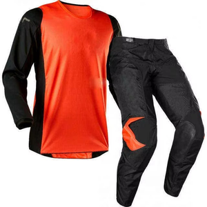 Traje de Motocross de Poliéster/Nylon Transpirable de Alta Calidad, Hecho a Medida, de Secado Rápido, Colores Personalizados, Tallas Grandes para Hombre, Estampado para Carreras de Verano - Product Image 1