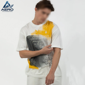 Affordable <b>Men</b> Acid <b>Wash</b> T-Shirts Comfortable Breathable Fabric Fashionable Casual Wholesale Short Sleeve Tops For Daily Wear - Product Image 3