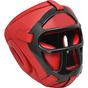Customised Head guard Boxing MMA Head Guard with Removable <b>Face</b> Grill Cheeks Ear Mouth Protection Headgear Muay Thai AI-HG-017 - Product Image 1