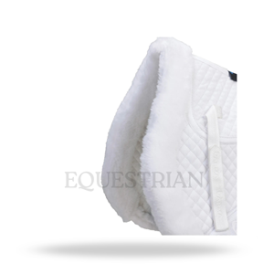 Almohadilla de Felpa para Silla de Montar con Separadores, Almohadilla para Silla de Montar para Equitación, Equipo Ecuestre - Product Image 4