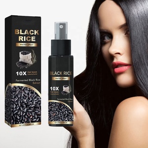 Tratamiento <span class=keywords><strong>de</strong></span> crecimiento rápido para el cabello, cuidado <span class=keywords><strong>de</strong></span> <span class=keywords><strong>la</strong></span> pérdida <span class=keywords><strong>de</strong></span> cabello, biotina, agua <span class=keywords><strong>de</strong></span> arroz negro, suero en aerosol para el crecimiento del cabello para hombres y mujeres - Product Image 1