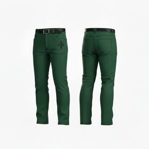 กางเกงยีนส์ผู้ชายคุณภาพสูง ผ้าฝ้าย 100% น้ำหนักเบา ระบายอากาศได้ดี ทรงตรงปานกลาง สไตล์ลำลอง ผ้ายีนส์ฟอก ผลิตโดย RIVIAN ATLANTIC - Product Image 6