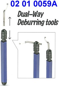 Dual-Way Deburring <b>Tool</b> with SUJ2 blade - Product Image 2