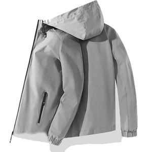 แจ็กเก็ตกันฝนสำหรับผู้ชาย, เสื้อแจ็คเก็ตลำลองสำหรับฤดูหนาวคอตั้งปรับแต่งได้ - Product Image 6