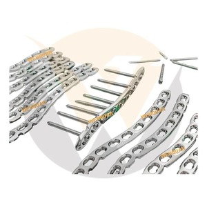 Placas de bloqueo en forma de S Clavcle, juego de 3.5/5 a 10 orificios, izquierda y derecha con tornillos, instrumentos ortopédicos - Product Image 2