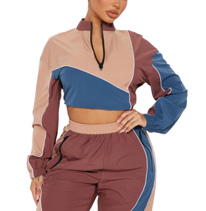 Conjunto de 2 Piezas Cortavientos de Alta Calidad para Mujer, Nuevo Diseño, Secado Rápido, Cremallera Completa, Nailon Ligero, Ecológico, Chaqueta Cortavientos Informal - Product Image 5