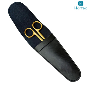 Ciseaux à bandages chirurgicaux Lister tendance, 16,5 cm, en acier inoxydable noir et doré, service OEM ODM, nouvelle collection, meilleures ventes - Product Image 4