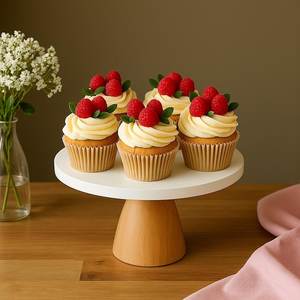 Support à gâteau en bois fait main, multifonctionnel, style américain, aspect élégant à prix abordable par Universal Overseas - Product Image 2