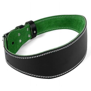 Ceinture de musculation en cuir véritable durable, vente en gros, ceinture de soutien dorsal pour la musculation et l'entraînement de force - Product Image 6