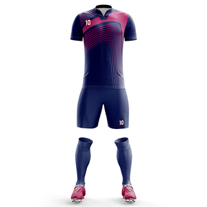 Tenue de football respirante et légère, personnalisable avec logo d'équipe, maillot et short, vêtements de sport pour les séances d'entraînement - Product Image 4
