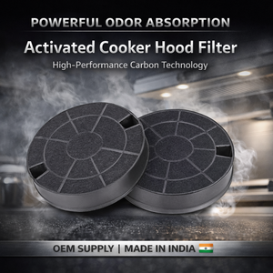 Filtre à charbon pour hotte aspirante AAYOMA OEM, pièces de rechange avec absorption des odeurs et de la graisse, tous modèles - Product Image 3