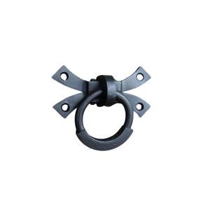 Nuevo Timbre Decorativo Forjado a Mano con Acabado de Hierro Metálico con Recubrimiento en Polvo para Armario, Tirador para Entrada Principal, para Decoración - Product Image 6