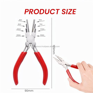 Alicates de Punta Curva Multiusos ZETOMED PRO de Acero al Carbono de Alta Calidad para Fabricación de Joyería y Anillos - Product Image 2