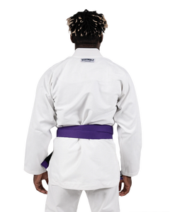 Kimono de Jiu Jitsu Brasileño Transpirable, Diseño Personalizado, Logotipo Frontal Elástico, 100% Algodón, 460 g/m², Ligero y de Secado Rápido - Product Image 3