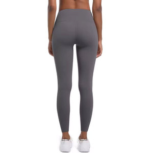 Leggings de Yoga al por Mayor para Mujer, Pantalones Deportivos Ajustados a Rayas, Leggings de Cintura Alta con Efecto Levanta Glúteos, Leggings Elásticos para Entrenamiento, Running y Gimnasio - Product Image 3