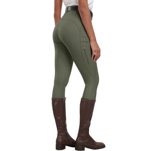 Pantalones de equitación ligeros y de diseño equilibrado con construcción transpirable y comodidad para un uso prolongado. - Product Image 2