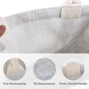 Jute Logo Carry <b>Bag</b> with Custom Branding for Exhibition and Promotional Events - Product Image 3