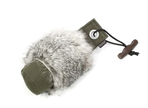 Sifflet de chasse recouvert de fourrure avec poignée en corde, accessoire de chasse portable, utilisation en extérieur, toutes saisons - Product Image 3
