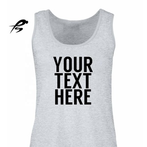 Camiseta Deportiva de Tirantes para Mujer, Marca PIHA SPORTS, Diseño y Logotipo Personalizados, 100% Algodón, Cuello Redondo, Elástica, Ajustada, para Fitness, Yoga, Gimnasio, Deportes de Verano - Product Image 3