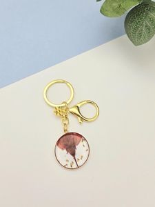 Elegant Resin <b>Key</b> <b>Ring</b> With Modern Design <b>Crystal</b> Clear Finish Handmade Fashion Keychain For Women - Product Image 6