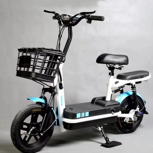 Scooter électrique pliable de 14 pouces, 400W, 48V, avec siège, abordable pour les déplacements en ville - Product Image 2