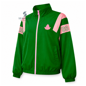 Alpha |   Kapa |   Veste coupe-vent Alpha Sorority, veste décontractée coupe-vent, veste imperméable pour l'extérieur, veste anorak brodée - Product Image 2