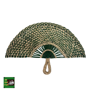 Éventail en jonc de mer de qualité supérieure, en paille et osier, pour une décoration unique de restaurant oriental, fabriqué avec fierté au Vietnam, offres B2B - Product Image 2