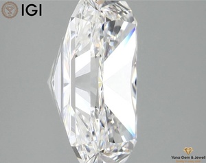 Diamant de laboratoire CVD taille Radiant 5,00 carats, couleur D, clarté VS1, certifié IGI, pour designs modernes – Éclat Spectaculaire - Product Image 5