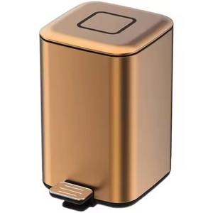 Contenedor de Basura Metálico Decorativo y Duradero con Estilo Urbano para Sala de Estar, Dormitorio y Cocina - Product Image 3